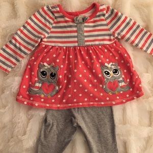Nanette owl set
